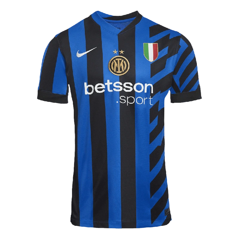 Inter Maglia da Calcio Home 2024/25 (Blu e Nera)